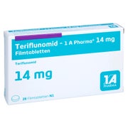Teriflunomid 1A Pharma 14 mg Filmtablett 28 St