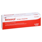 Betasacyl 0,5 mg/g + 30 mg/g Salbe 50 g