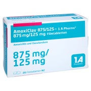 Amoxiclav 875/125-1a Pharma Filmtablette 20 St