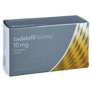 Produktabbildung: Tadalafil-biomo 10 mg Filmtabletten 12 St