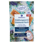 De Badesalz Erkältungszeit & Erholsame Nacht 60 g