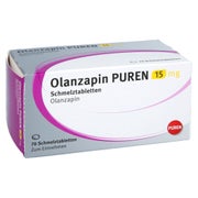 Olanzapin Puren 15 Mg Schmelztabletten 70 St