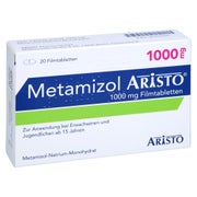 Metamizol Aristo 1000 Mg Filmtabletten 20 St