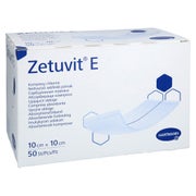 Zetuvit E Saugkompressen unsteril 10x10 50 St
