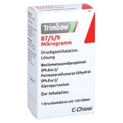 Trimbow 87 µg/5 µg/9 µg 120 Hub Druckgas 1 St