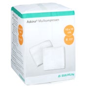 Askina Mullkompressen 10x10 cm unsteril 100 St