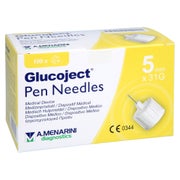 Glucoject Pen-nadeln 31 Gx5 mm 0,25 mm 100 St