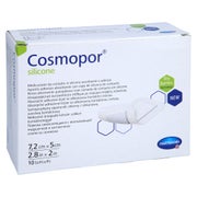 Cosmopor Silicone Wundverband 5x7,2 cm 10 St