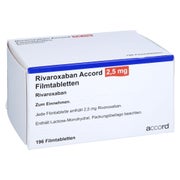 Rivaroxaban Accord 2,5 Mg Filmtabletten 196 St
