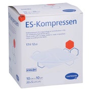 Es-kompressen Steril 10x10 Cm 12fach Großpackung 20X5 St
