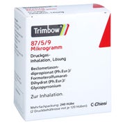 Trimbow 87 µg/5 µg/9 µg 120 Hub Druckgas 2 St