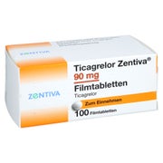 Ticagrelor Zentiva 90 Mg Filmtabletten 100 St