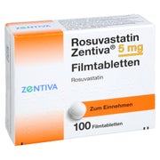 Rosuvastatin Zentiva 5 Mg Filmtabletten 100 St