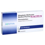 Sitagliptin Metformin Zentiva 50 Mg/1000 Mg Fta 56 St