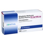 Sitagliptin Metformin Zentiva 50 Mg/1000 Mg Fta 196 St