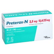 Preterax N 2,5 mg/0,625 mg Filmtabletten 90 St