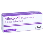 Minoxidil POA Pharma 2,5 mg Tabletten 30 St
