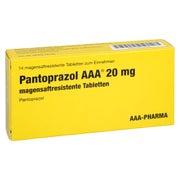 Pantoprazol AAA 20 mg magensaftres.Table 14 St