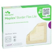 Mepilex Border Flex Lite Schaumverband 7,5x7,5 Cm 5 St