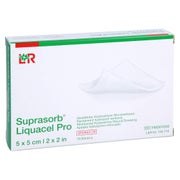 Suprasorb Liquacel Pro 5x5 cm Kompressen 10 St