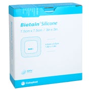 Biatain Silicone Schaumverband 7,5x7,5 c 10 St