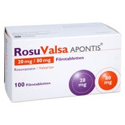 Rosuvalsa Apontis 20 mg/80 mg Filmtablet 100 St