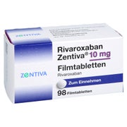 Rivaroxaban Zentiva 10 Mg Filmtabletten 98 St