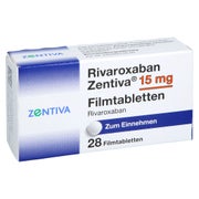Rivaroxaban Zentiva 15 Mg Filmtabletten 28 St