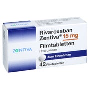 Rivaroxaban Zentiva 15 Mg Filmtabletten 42 St