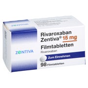 Rivaroxaban Zentiva 15 Mg Filmtabletten 98 St