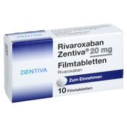 Rivaroxaban Zentiva 20 Mg Filmtabletten 10 St