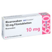 Rivaroxaban 089pharm 10 Mg Filmtabletten 10 St