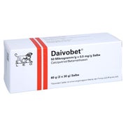 Daivobet 50 Mikrogramm/g + 0,5 mg/g Salb 60 g