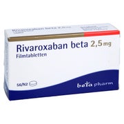 Rivaroxaban Beta 2,5 Mg Filmtabletten 56 St