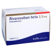 Rivaroxaban Beta 2,5 Mg Filmtabletten 196 St