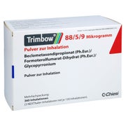Trimbow 88/5/9 µg 360ED Plv.z.Inhalation 3 St