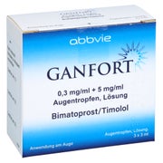 Ganfort 0,3 Mg/ml + 5 Mg/ml Augentropfen 3X3 ml