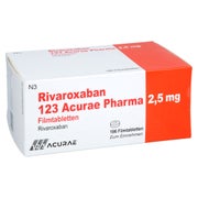 Rivaroxaban 123 Acurae Pharma 2,5 Mg Filmtabletten 196 St