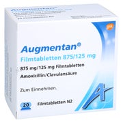 Augmentan 875/125 Mg Filmtabletten 20 St