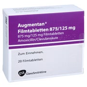 Augmentan Filmtabletten 875/125 mg 20 St