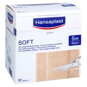 Hansaplast Soft Pflaster 8 cmx5 m Rolle 1 St