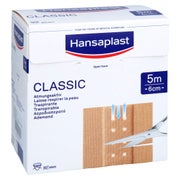 Hansaplast Classic Pflaster 6 cmx5 m 1 St