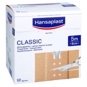 Hansaplast Classic Pflaster 8 cmx5 m 1 St
