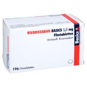 Rivaroxaban Basics 2,5 Mg Filmtabletten 196 St