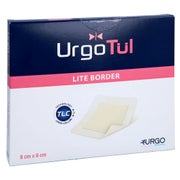 Urgotül Lite Border 8x8 cm Verband 10 St