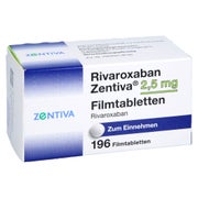 Rivaroxaban Zentiva 2,5 Mg Filmtabletten 196 St