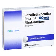 Sitagliptin Zentiva Pharma 100 Mg Filmtabletten 28 St