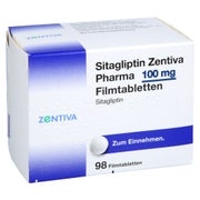 Sitagliptin Zentiva Pharma 100 Mg Filmtabletten 98 St