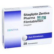 Sitagliptin Zentiva Pharma 50 Mg Filmtabletten 28 St