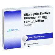 Sitagliptin Zentiva Pharma 25 Mg Filmtabletten 28 St